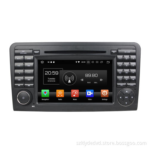 car stereo parts for ML CLASS W164 2005-2012
